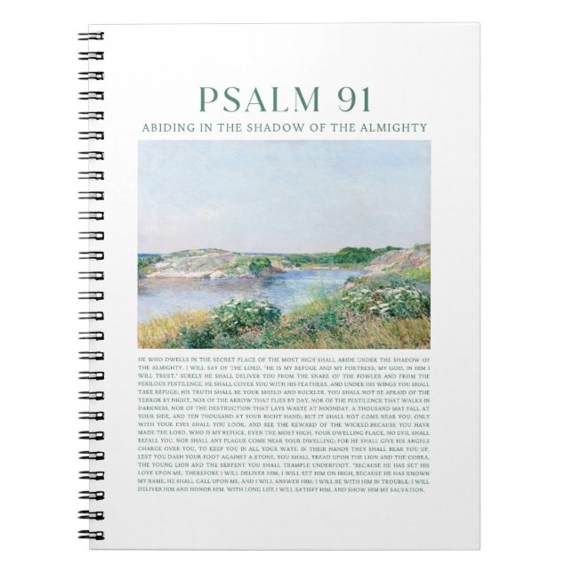Psalm 91  notebook (Front)