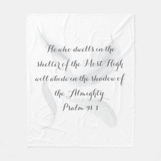 Psalm 91 Soft and Cosy Blanket