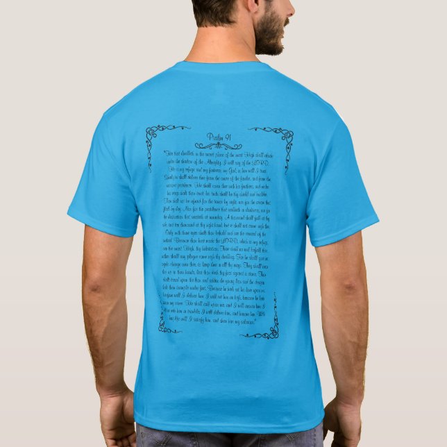 Psalm 91 T-shirt (Back)