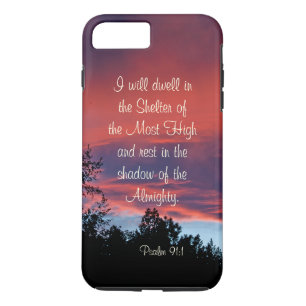 Psalm 91 Those who dwell in the secret place, Case-Mate iPhone Case