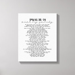 Psalm 91 Wall Decor Over Your Family