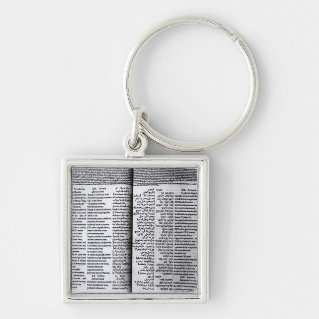 Psalm of David: Psalterim Octaplums, 1516 Key Ring (Front)