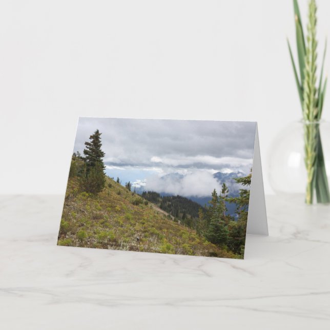 Psalm Quote Mountain Card (Front)