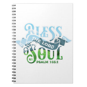 Psalms 103 Christian Design Notebook