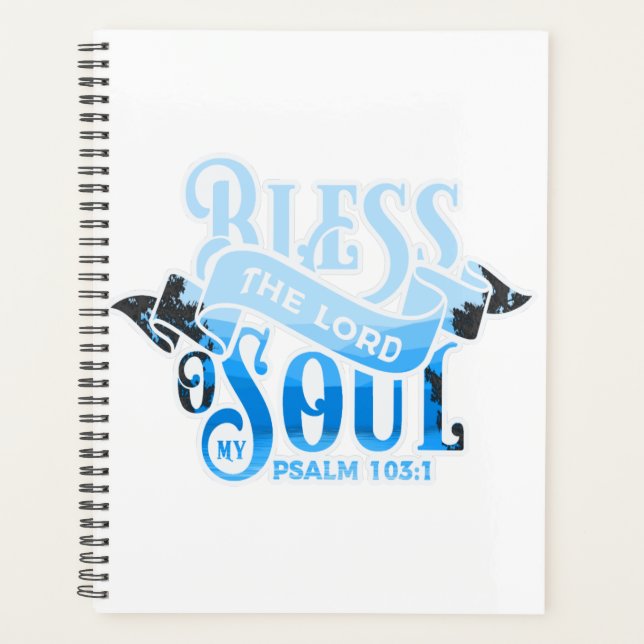 Psalms 103 Christian Design Planner (Front)
