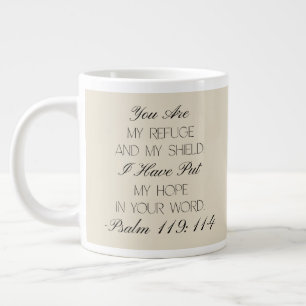 Psalms 119:114 Hope Bible Verse Mug