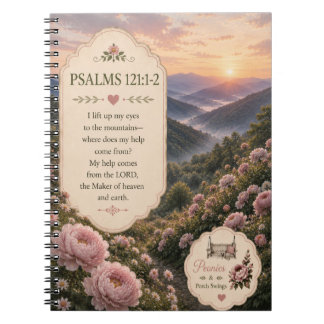 Psalms 121: 1-2 Journal/Notebook Notebook