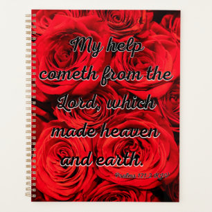 Psalms 121:2 Bible Verse Calendar Planner