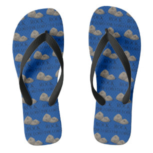 Psalms 18:2 Bible Scripture Quote All-Over Unisex Jandals