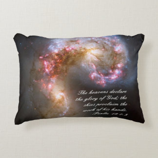 Psalms 19 Inspirational Decorative Cushion
