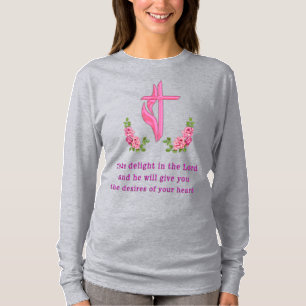Psalms 26:4 Take delight in the Lord t-shirts