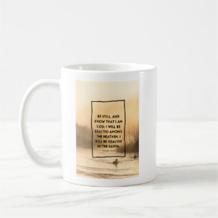 Psalms 46:10 KJV Be Still Christian Bible Verse Coffee Mug