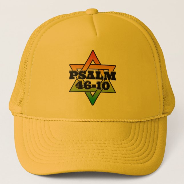 Psalms 46-10 Trucker Cap (Front)