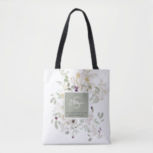 Psalms 46:5 God is Within Her Wildflower Tote Bag