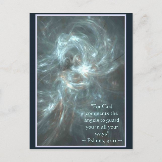 PSALMS 91:11 POSTCARD (Front)