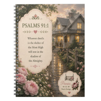 Psalms 91:1 Journal/Notebook Notebook