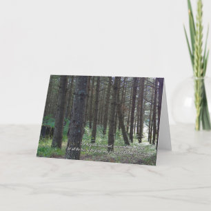 Psalms 96:12 Inspirational Card