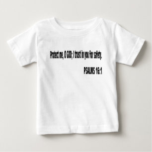 PSALMS Bible verse Baby T-Shirt