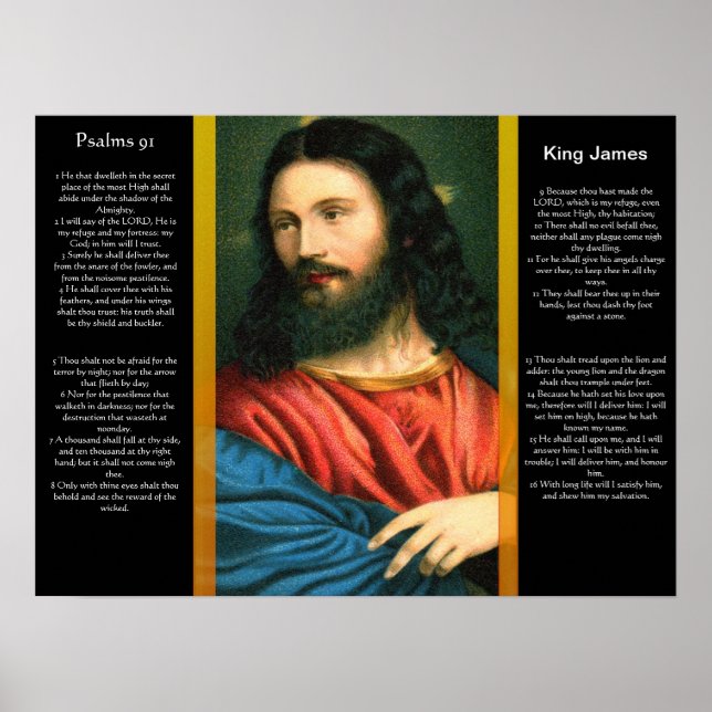 Psalms chapter 91 Posters 3 (Front)