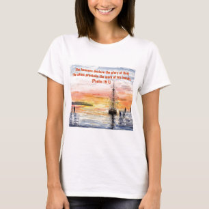 'Psalms & Watercolours' T-Shirt