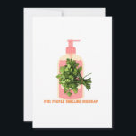 PSD – People Smelling Dishsoap Funny Anti-Cilantro Holiday Card<br><div class="desc">Know someone suffering from cilantro trauma? This hilarious greeting card is the perfect way to say,  “You’re not alone.” Great for all special occasions,  laughs,  or just speaking truth.</div>