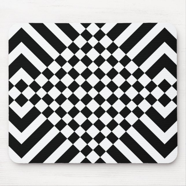 pseudo chessboard mouse pad (Front)