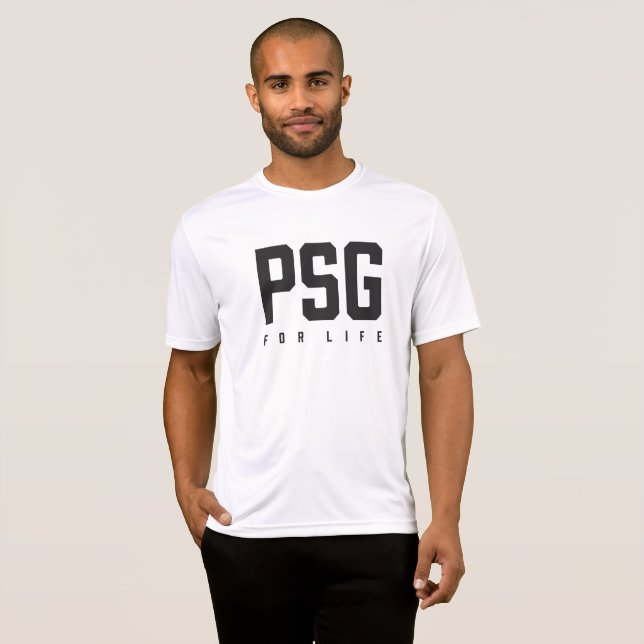 PSG For Life T-Shirt (Front Full)