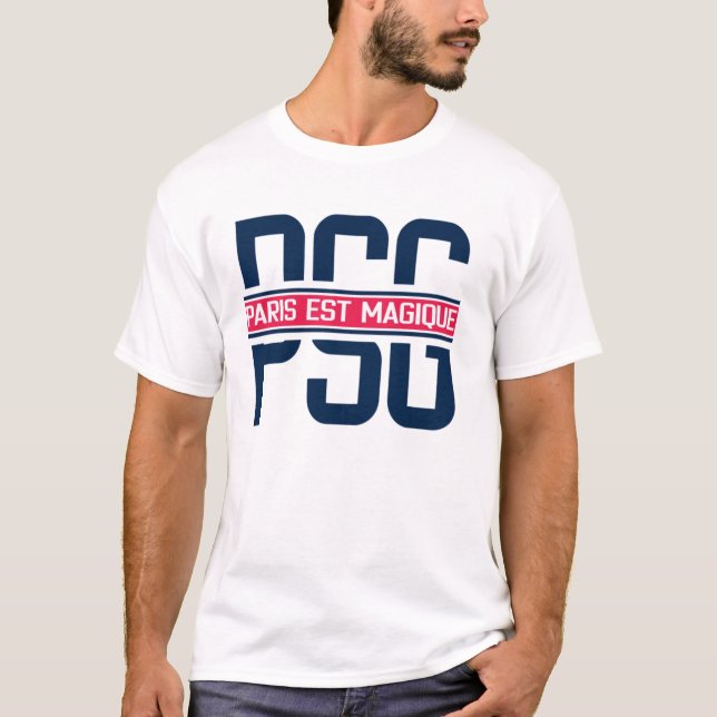 PSG París Saint Germain UEFA  T-Shirt (Front)