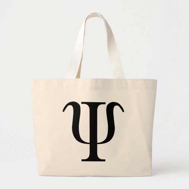 Psi Large Tote Bag (Front)