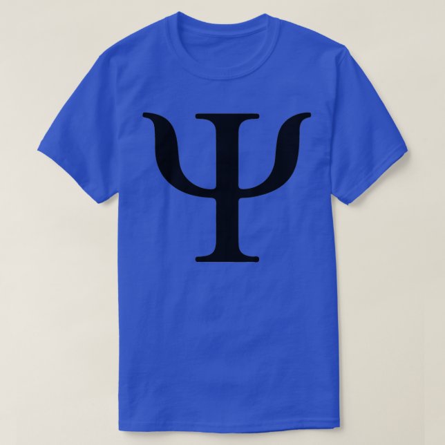 psi sign psychology T-Shirt (Design Front)