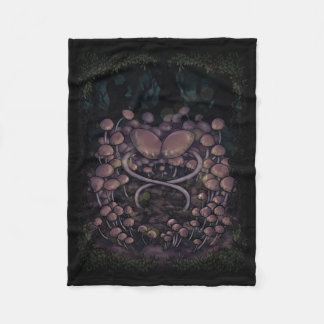 Psilocybe Allenii Fleece Blanket
