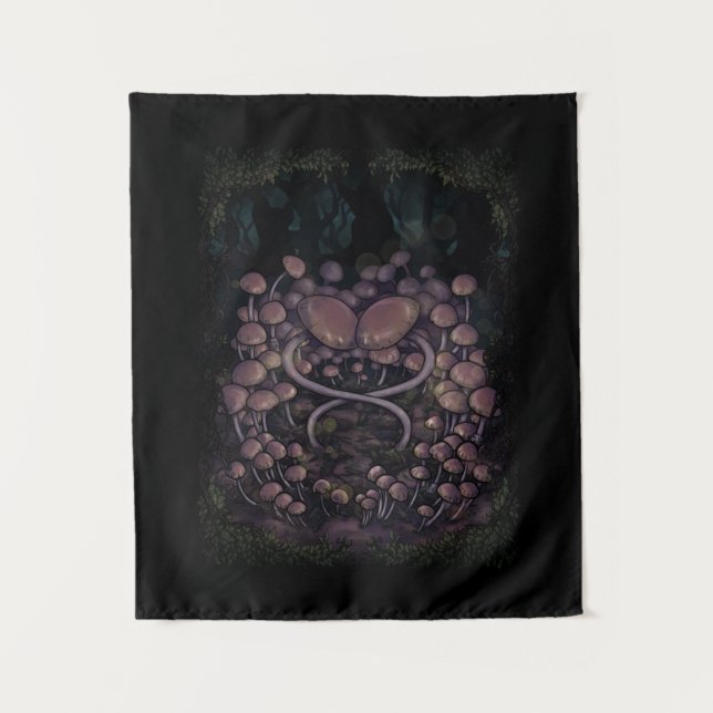 Psilocybe Allenii Tapestry (Front)