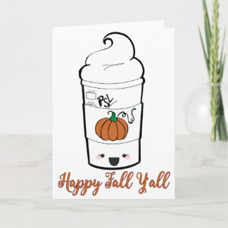 PSL- Happy Fall Y'all Card