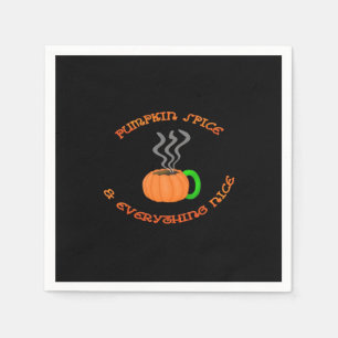 PSL Pumpkin Spice & Everything Nice Napkin