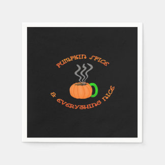 PSL Pumpkin Spice & Everything Nice Napkin