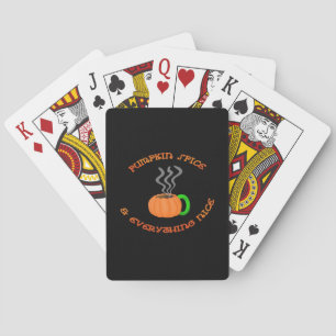 PSL Pumpkin Spice & Everything Nice Playing Cards