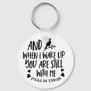 Pslam 139:18 Keychain