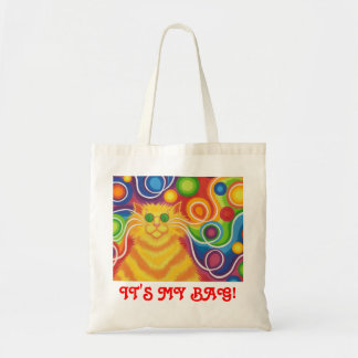 Psy-cat-delic 'It's my bag!' tote bag