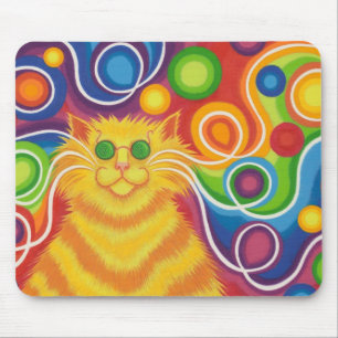 Psy-cat-delic mousepad