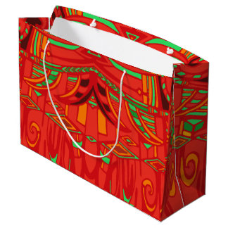 Psy wings large gift bag