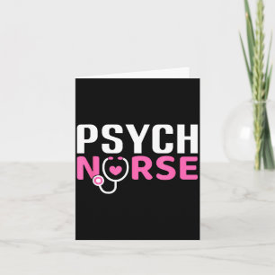 Psych Nurse Believe In Yourself Sitive Quote Desig Card