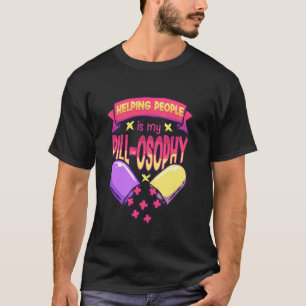 Psych Nurse Psychiatric Mental Health Nursing Pill T-Shirt