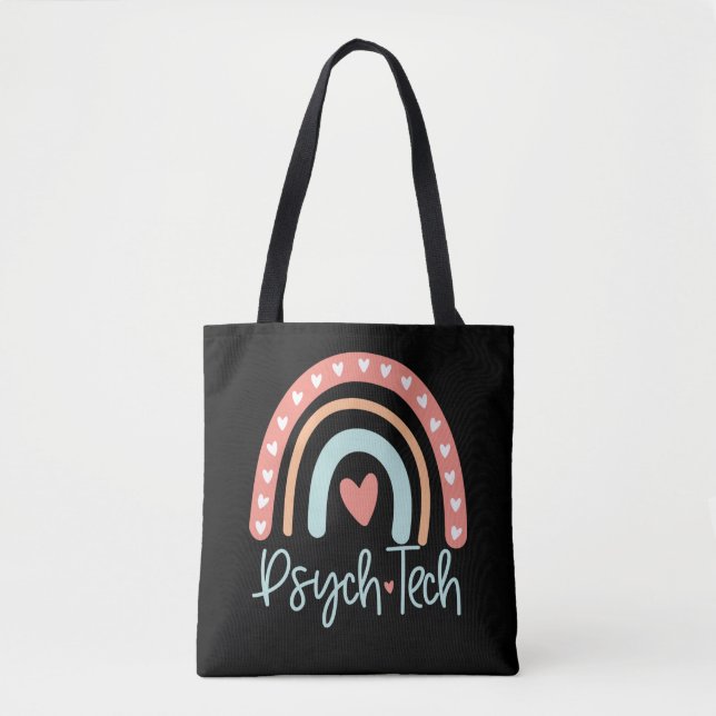 Psych Tech Technician Gift Tote Bag (Front)