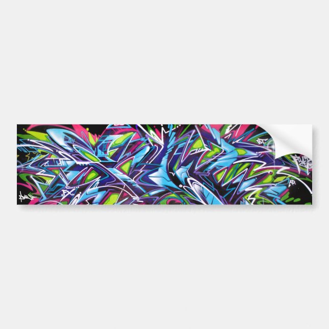 Psychadelic Bumper Sticker (Front)