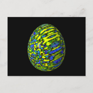 Psychadelic Egg 2 Postcard