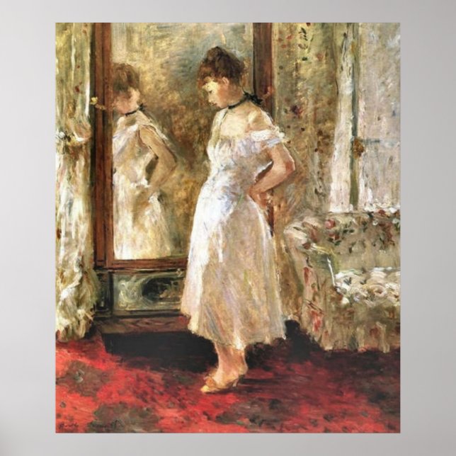 Psyche Berthe Morisot Fine Ar Poster (Front)