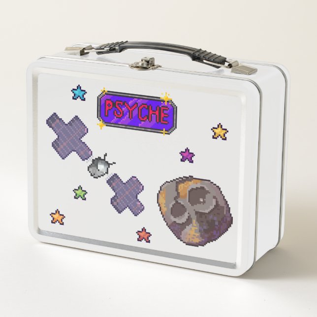 Psyche Discord Emote Pack Metal Lunch Box (Front)