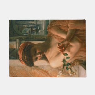 Psyche in the Temple of Love (by Edward Poynter) Doormat