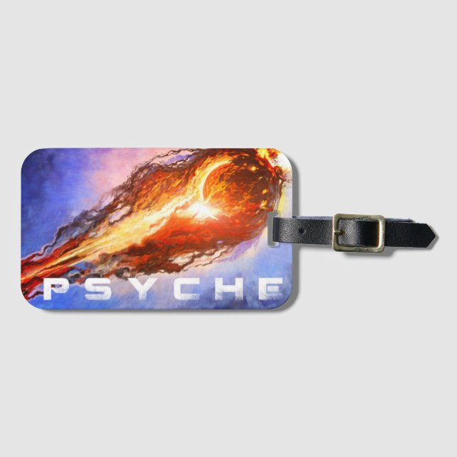 Psyche Mission CSR Luggage Tag (Front Horizontal)