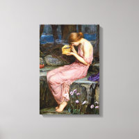 Psyche Opening the Golden Box Waterhouse Painting